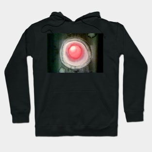 pink orb in the darkness Hoodie